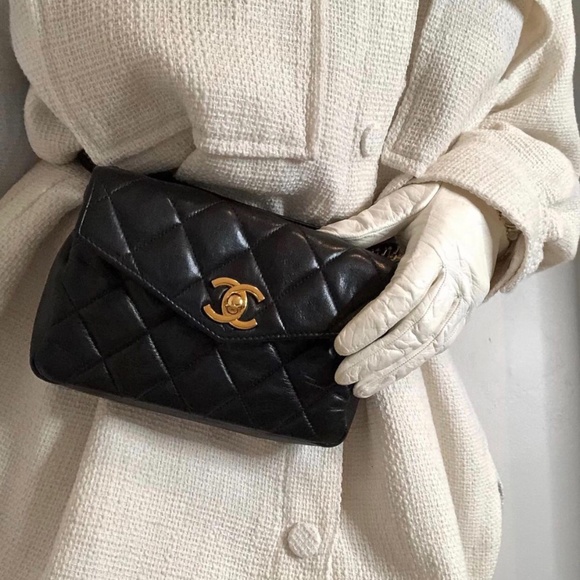 CHANEL Handbags - Authentic Rare Vintage Chanel Belt Bag from 90s